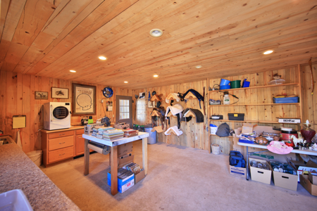 Log Style Home with Hay Ground, Pond, Equine Facilities For Sale - image 30