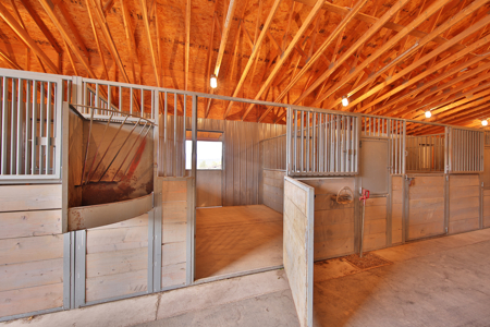 Log Style Home with Hay Ground, Pond, Equine Facilities For Sale - image 29