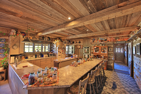 Log Style Home with Hay Ground, Pond, Equine Facilities For Sale - image 8