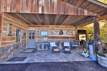 Log Style Home with Hay Ground, Pond, Equine Facilities For Sale - image 6