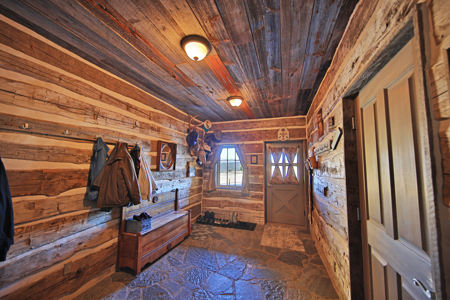 Log Style Home with Hay Ground, Pond, Equine Facilities For Sale - image 7