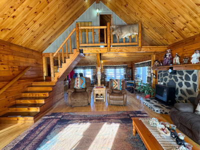 1670 Sq. Ft. Log Home on 48 Acres - Milo, Maine - image 26