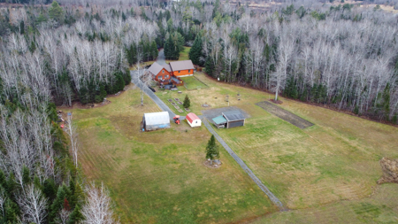 1670 Sq. Ft. Log Home on 48 Acres - Milo, Maine - image 3