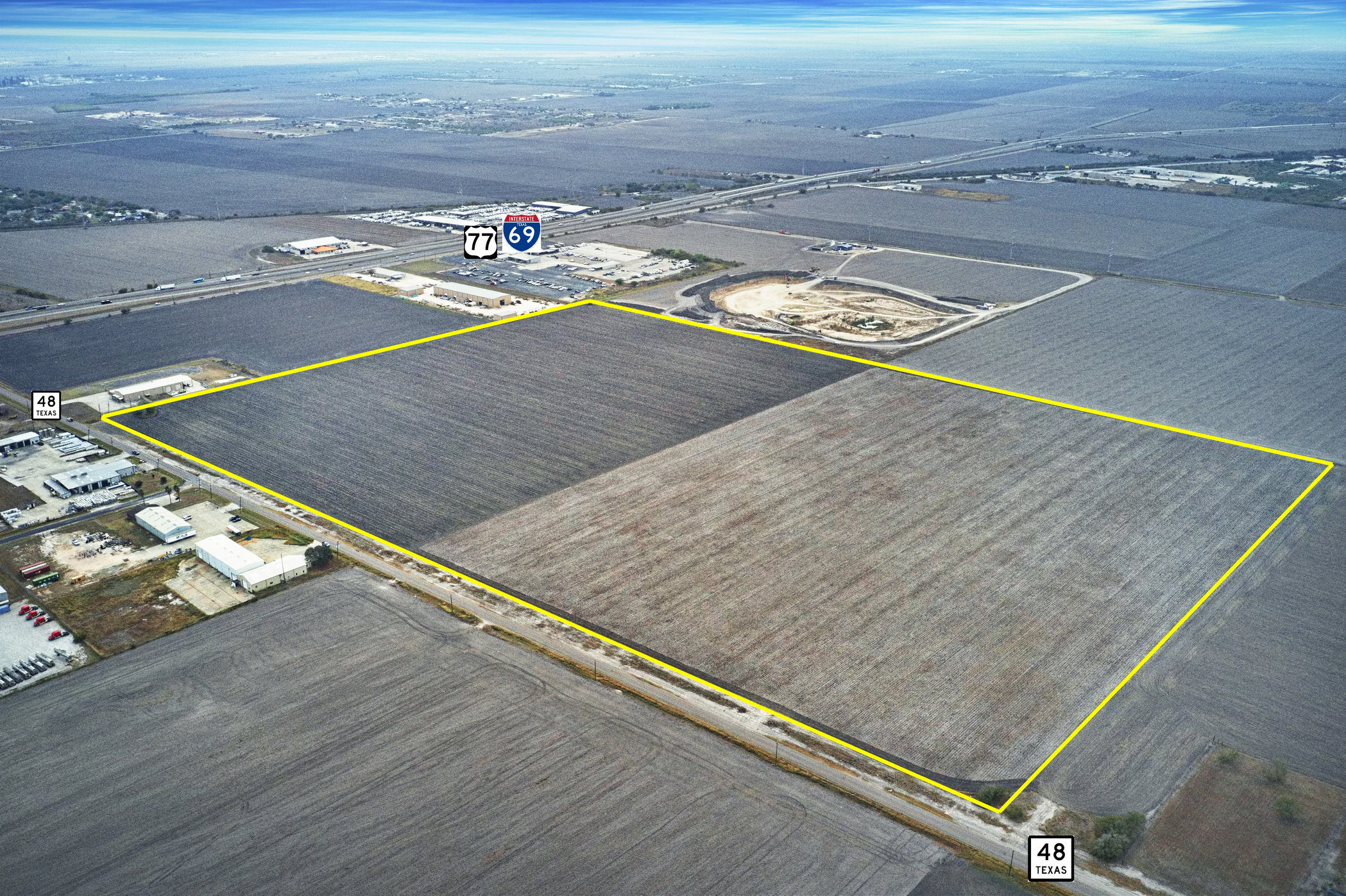 80 Acres of Rich Farm Land with Growing Development