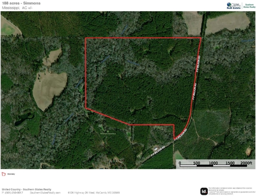 Country Home For Sale in Amite County, MS
