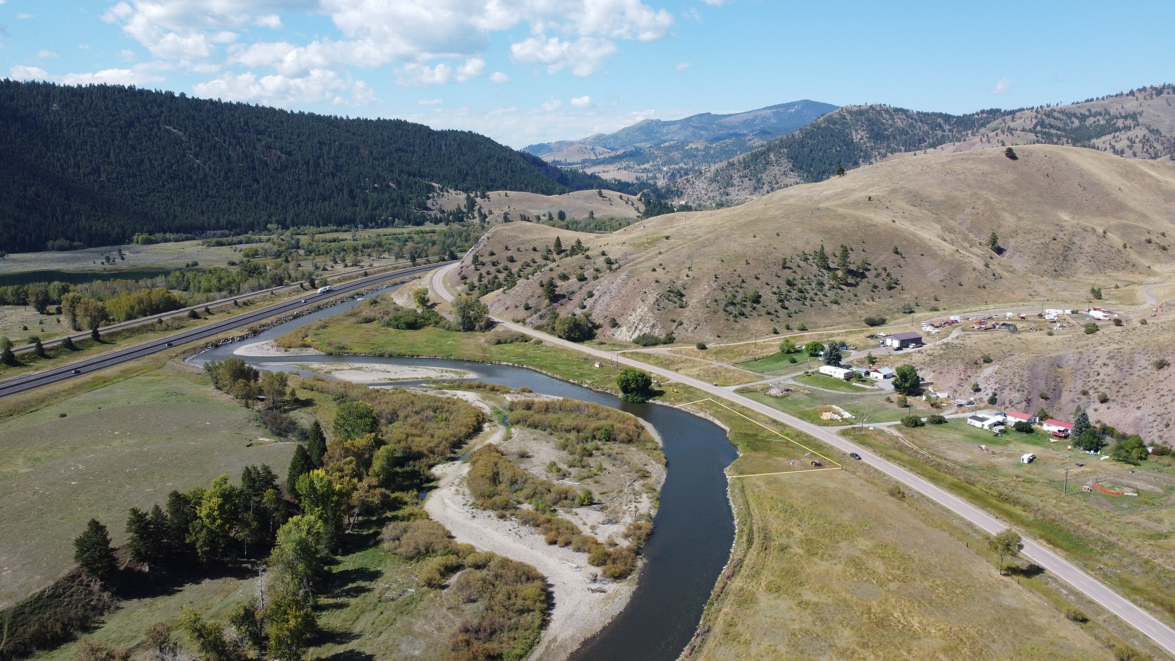 ond,  along Clark Fork River