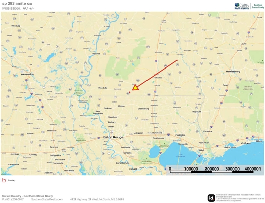 283± Acres for Sale Amite County, Mississippi