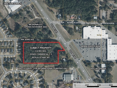 Prime Location 5-Acre Zoned Commercial Lot High Springs Florida - image 2