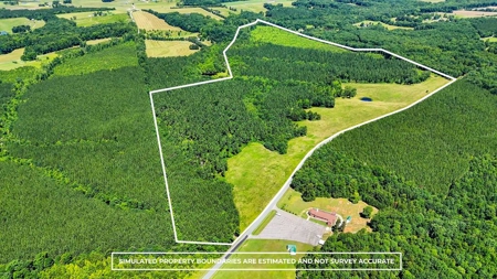 108-Acre Homestead & Timber Tract | Private Pond & Hay Fields - image 1