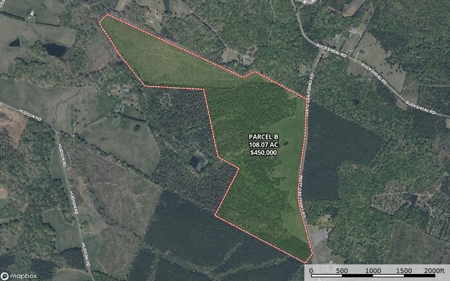 108-Acre Homestead & Timber Tract | Private Pond & Hay Fields - image 2
