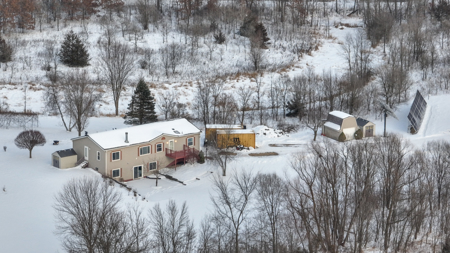 Off-Grid Solar Renewable Energy System Home on 67 Acres with Pine - image 5