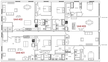 Now pre-leasing three brand-new industrial-style apartment units - image 4