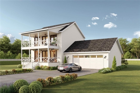 New Custom Lake View Home For Sale in Diamond City, Ar - image 1