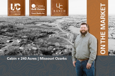 Prime Hunting Land | 240 Acres + Cabin | Missouri Ozarks - image 1