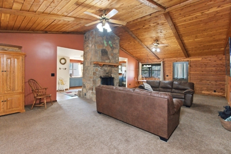 Riverfront Log Home on 5 Acres with Income Potential - image 8