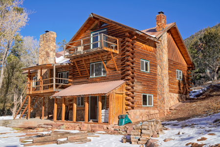 3-story craftsman log cabin for sale in Ridgway, Colorado - image 1