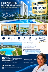 Furnished Beach Apartment with Partial Ocean View in Playa Blanca - image 18