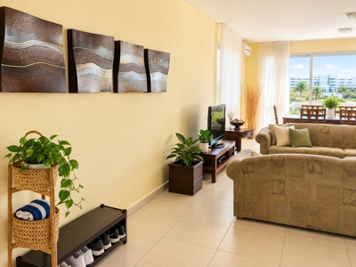 Furnished Beach Apartment with Partial Ocean View in Playa Blanca - image 6