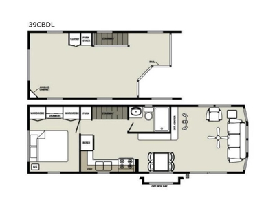 Park Model w/ Porch For Sale in Oak Lake Campground, Kerrick MN - image 2