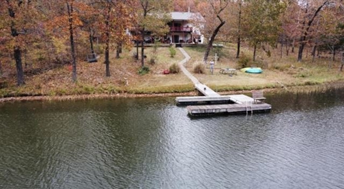 Home on 2 Lakefront lots