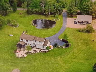 Custom Built Home with 124.16 ± Acres for Sale in Park Falls, WI - image 1