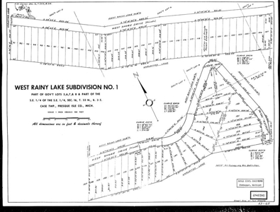 Buildable Lot in Rainy Lake Subdivision Millersburg MI - image 2