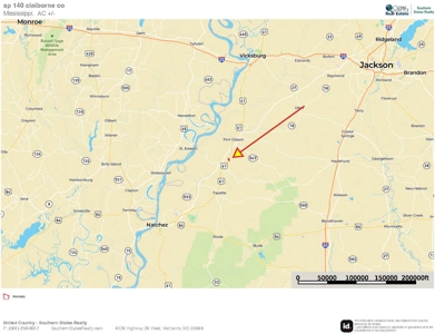 140 Acres with Farmhouse in Lorman, Mississippi - image 49