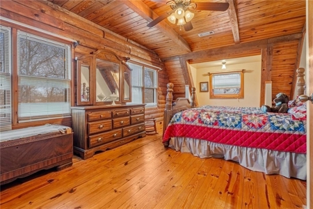 Log Home Cabin with Acreage/Barn/Shop/Pond For Sale Boone Co - image 22