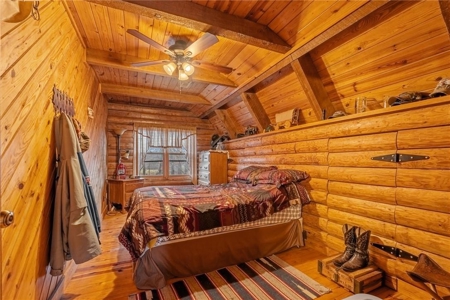 Log Home Cabin with Acreage/Barn/Shop/Pond For Sale Boone Co - image 26