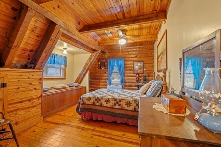 Log Home Cabin with Acreage/Barn/Shop/Pond For Sale Boone Co - image 28