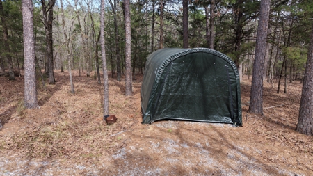 Cabin and 20 acres off grid cabin in Red Oak, OK - image 39