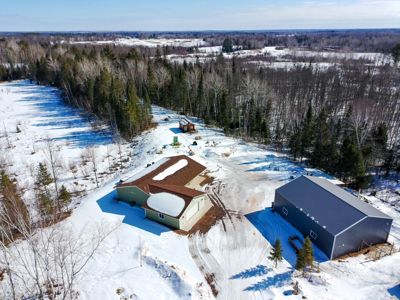 Country Home on 80 Acres with Pole Building For Sale Hunting Land - image 1