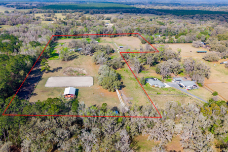 Peaceful 18-Acre Equestrian Estate in Williston, Florida for Sale - image 1