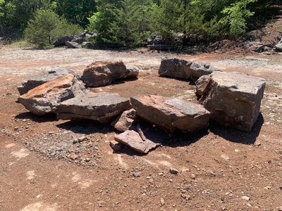 Fossil Bearing Rock Quarry in Arkansas Ozark Mountains - image 3