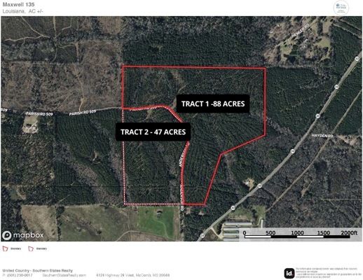 Northeast Lincoln Parish Timberland for Sale