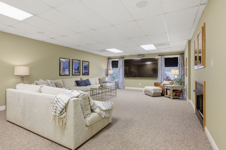 Spacious All-Brick Home| 4BR, Finished Basement, Media Room NC - image 37