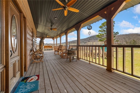 Luxury Custom Log Home on 25 Acres in Western Grove For Sale - image 35