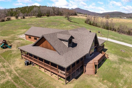 Luxury Custom Log Home on 25 Acres in Western Grove For Sale - image 3