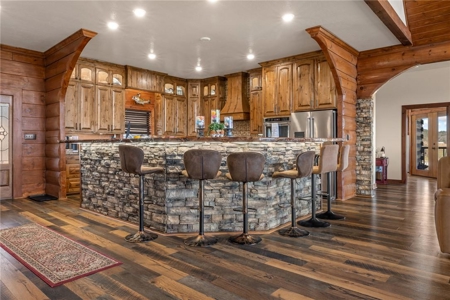 Luxury Custom Log Home on 25 Acres in Western Grove For Sale - image 11