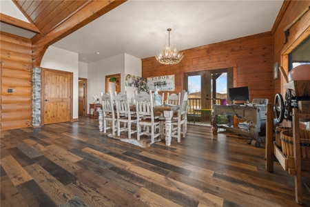 Luxury Custom Log Home on 25 Acres in Western Grove For Sale - image 15