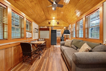 Modern Log Home on 125+ Acres Bordering National Forest - image 43