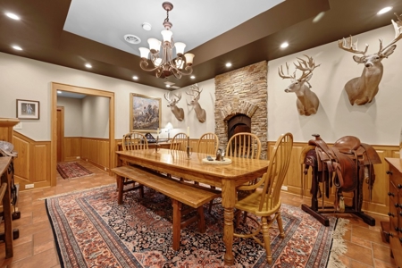 Modern Log Home on 125+ Acres Bordering National Forest - image 7