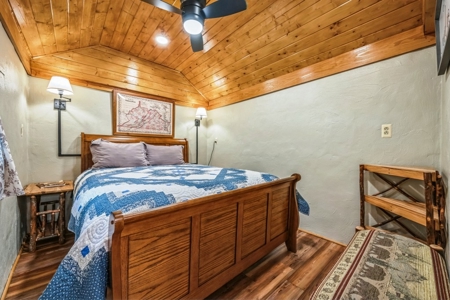 Modern Log Home on 125+ Acres Bordering National Forest - image 46