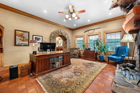 Modern Log Home on 125+ Acres Bordering National Forest - image 3