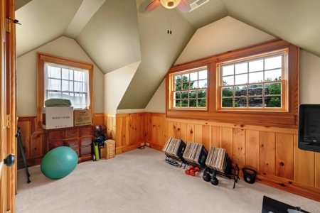 Modern Log Home on 125+ Acres Bordering National Forest - image 22