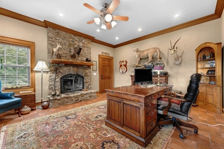 Modern Log Home on 125+ Acres Bordering National Forest - image 4