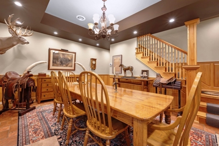 Modern Log Home on 125+ Acres Bordering National Forest - image 8