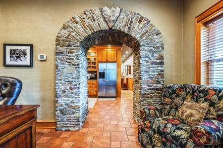 Modern Log Home on 125+ Acres Bordering National Forest - image 5