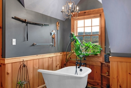 Modern Log Home on 125+ Acres Bordering National Forest - image 15