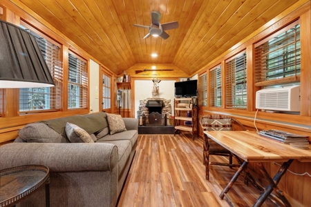 Modern Log Home on 125+ Acres Bordering National Forest - image 48
